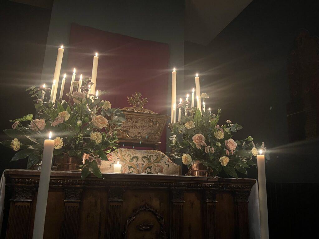 Altar of REpose 2025 Altar of Repose for Maundy Thursday